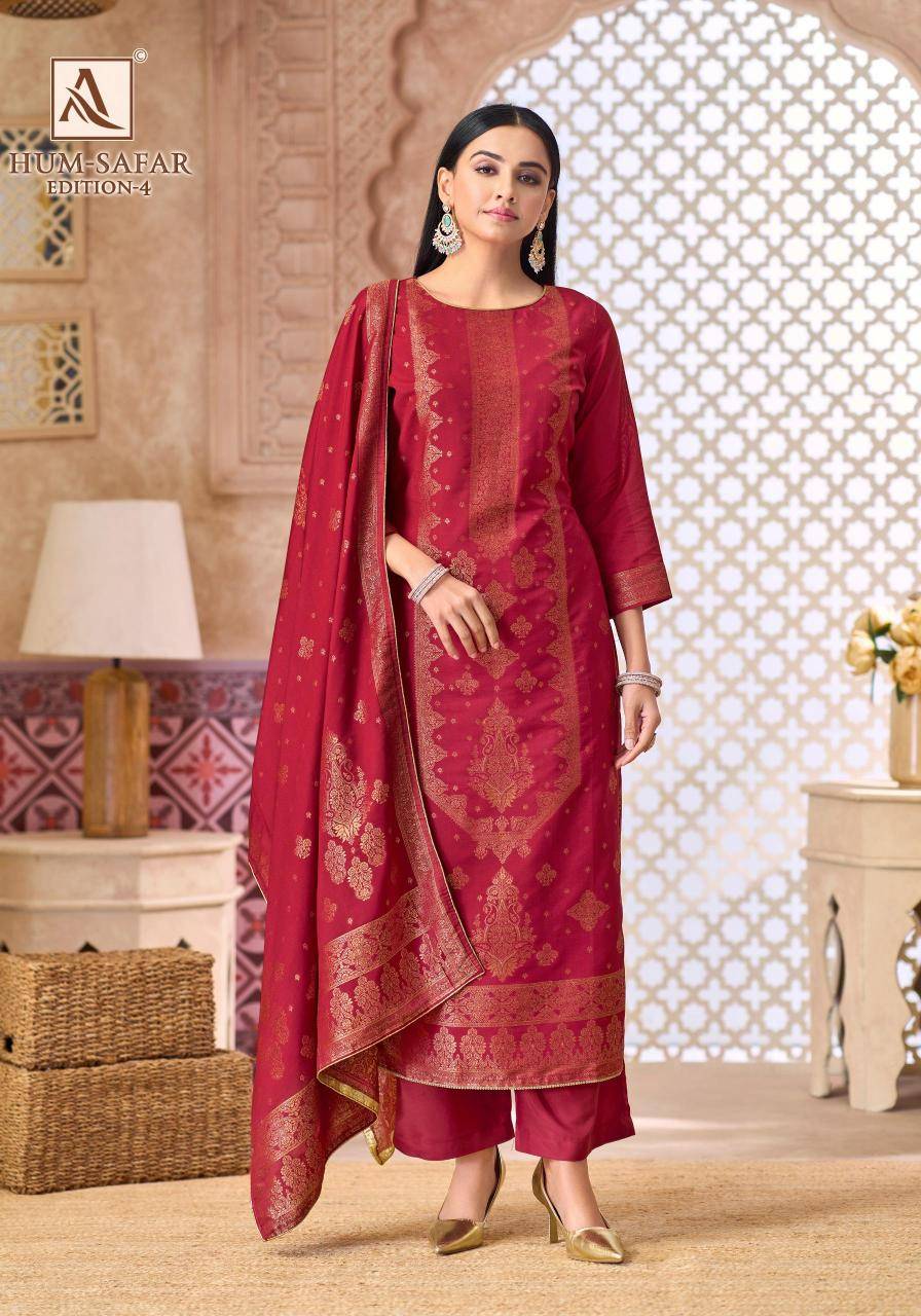 Alok suit hum-safar 4 Ladies dress material wholesalers in Delhi